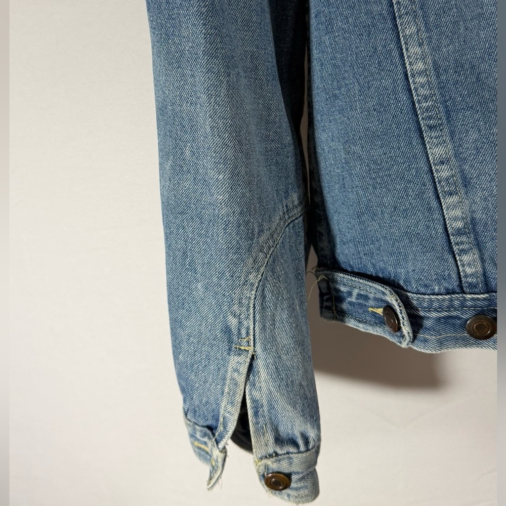 Patchwork Denim Jacket - image 6